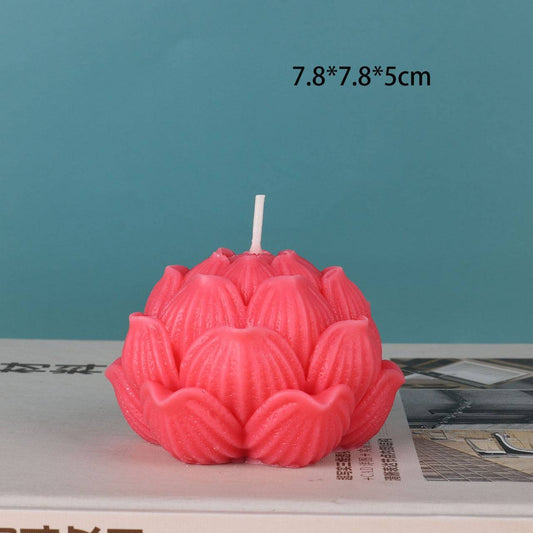 Add a Touch of Zen to Your Home with Lotus Flower Candle Making Mould Candles Moulds