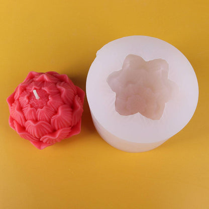 Add a Touch of Zen to Your Home with Lotus Flower Candle Making Mould Candles Moulds