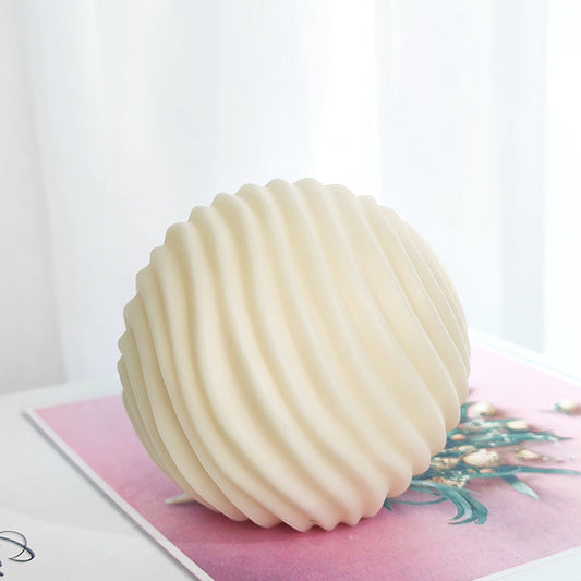 Ball Ripple Candle Mould for Professional-Quality Candles Candles Moulds