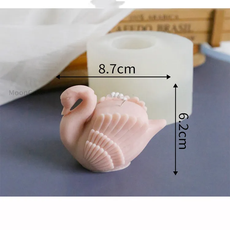 Big Swan Silicone Candle mould | High-Quality Candle Making Supplies