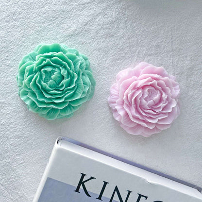 Bloom Into Candle Making with a Peony Flower Silicone Mould: Perfect for DIYers Candles Moulds