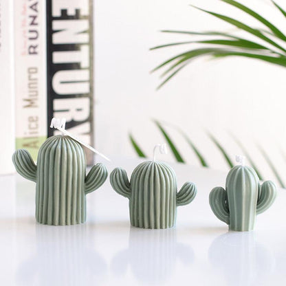 Cactus Silicone Candle Mould for Scented Candles making Candles Moulds