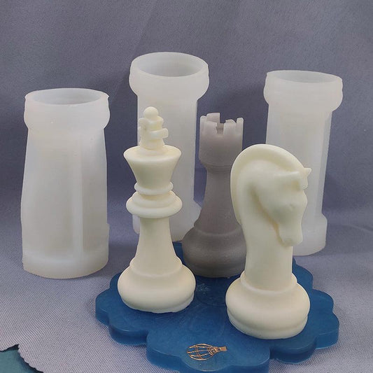Chess Pawns Candle Mould 