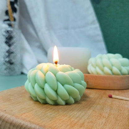 Christmas Joy Santa Flower Candle Mould Candles Moulds