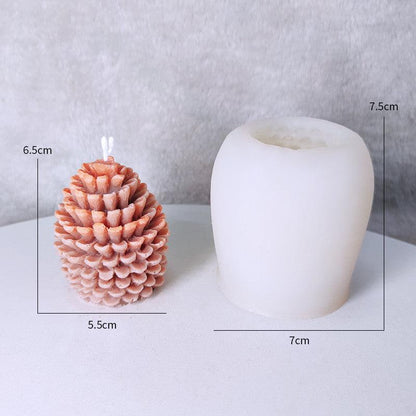 Christmas Tree Scented Candle Silicone Diy Mould Candles Moulds