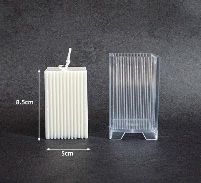 Columnar Aromatherapy Crystal Clear Plastic Moulds for Candles Candles Moulds
