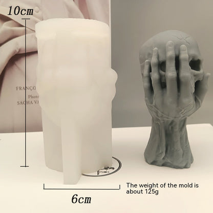 Craft Exceptional Hand Held Skull-Shaped Candles with 3D Mould | Buy Now Candles Moulds