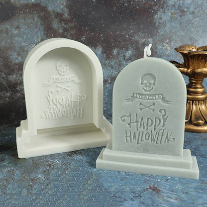 Craft Hauntingly Beautiful Halloween Tombstone Candles - Silicone Candle Mould Candles Moulds