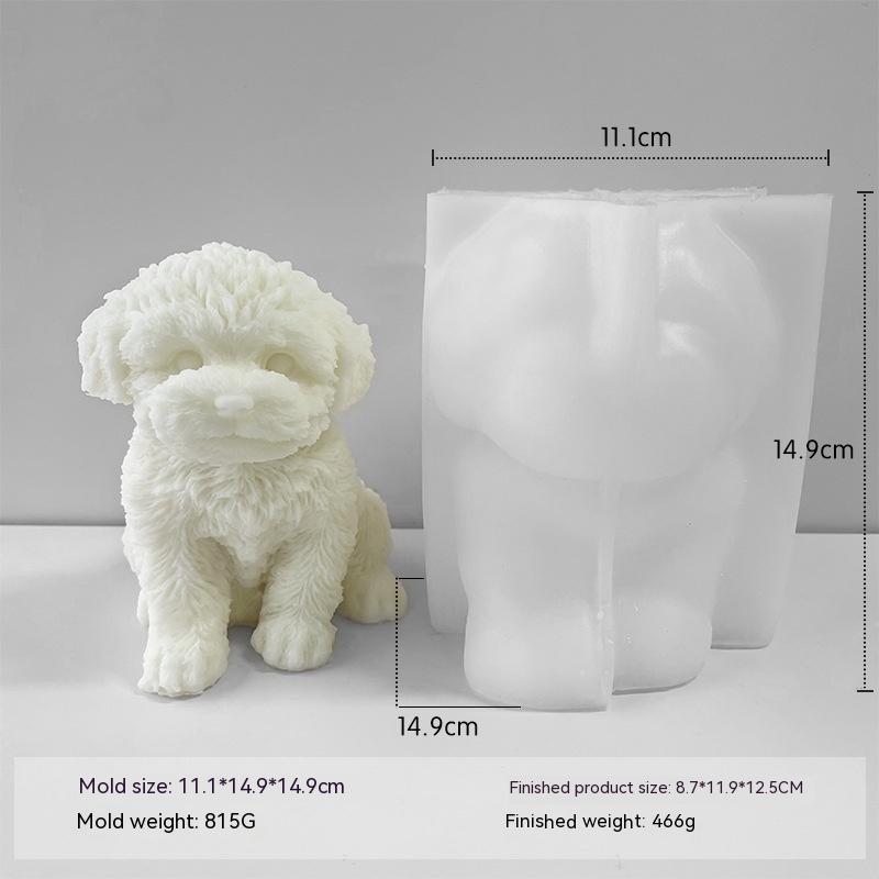 Craft Heartwarming Candles with Large Sitting Cat and Puppy Mould | Buy Now! Candles Moulds