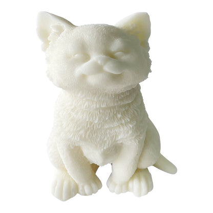 Craft Heartwarming Candles with Large Sitting Cat and Puppy Mould | Buy Now! Candles Moulds