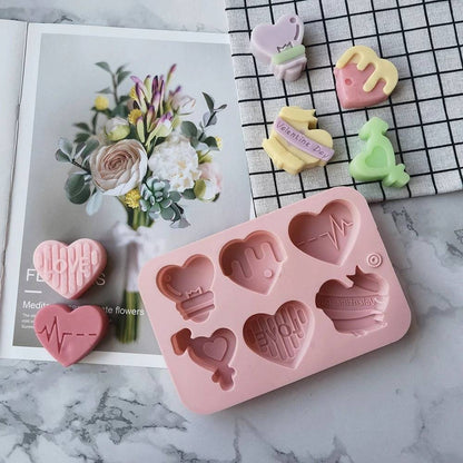 Craft Heartwarming Candles with Our Heart-Shaped Silicone Mould Candles Moulds