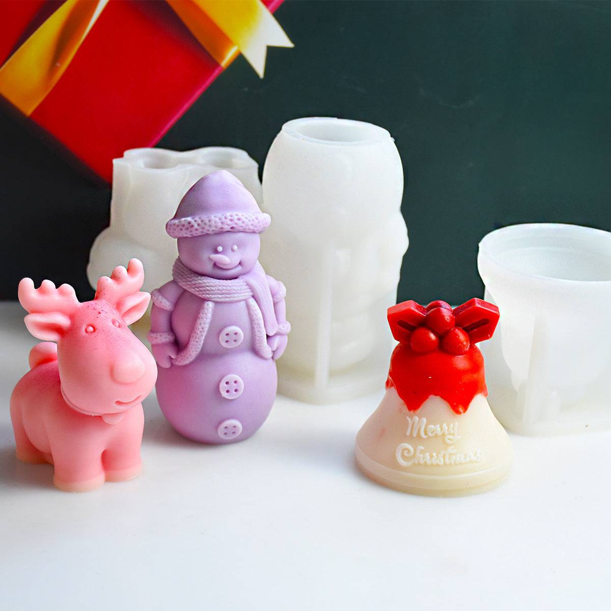 Craft Magical Memories with DIY Christmas Candle Mould Candles Moulds