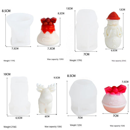 Craft Magical Memories with DIY Christmas Candle Mould Candles Moulds