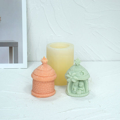 Craft Sacred Candles with Holy Family Baby Jesus Silicone Mould - Buy Now Candles Moulds