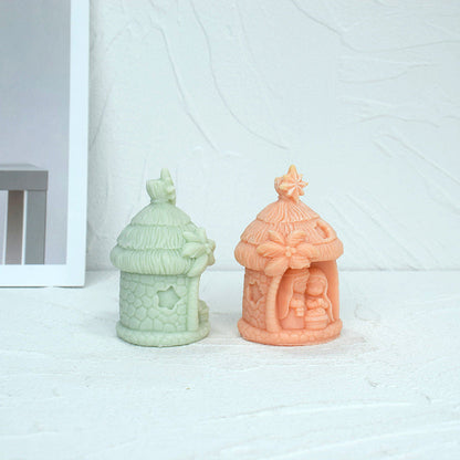Craft Sacred Candles with Holy Family Baby Jesus Silicone Mould - Buy Now Candles Moulds