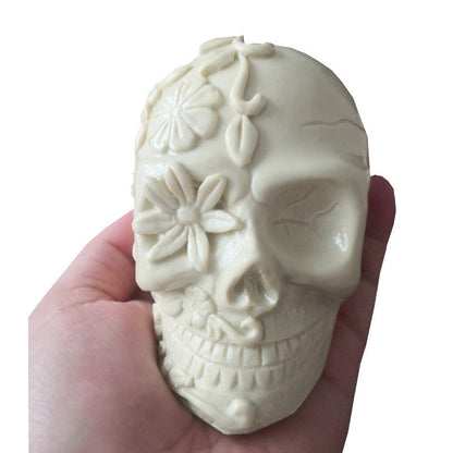 Santa Muerte Candle Mould