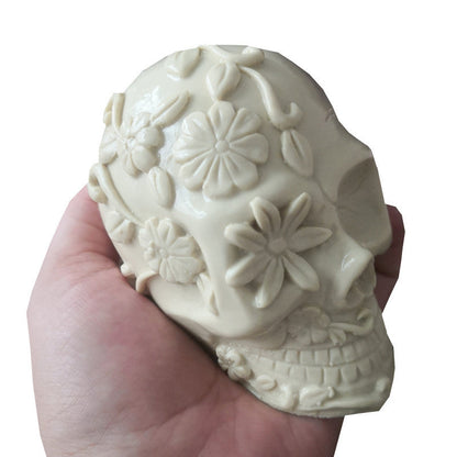 Santa Muerte Candle Mould