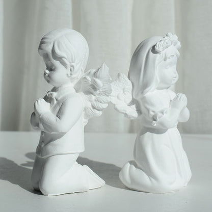 Create Divine Aromatherapy Candles with our Prayer Angel Silicone Mould Candles Moulds