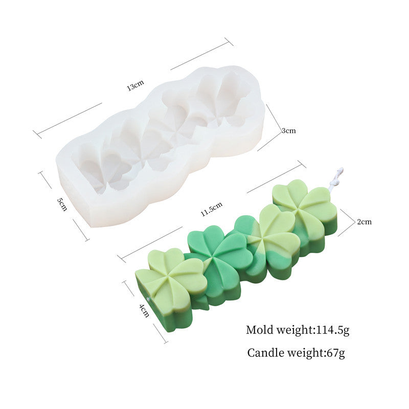 Create a Heartfelt Ambience with Stacked Love Scented Candle Moulds Candles Moulds
