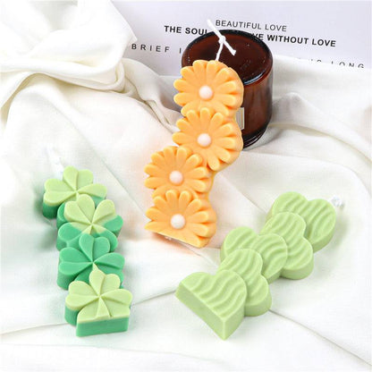 Create a Heartfelt Ambience with Stacked Love Scented Candle Moulds Candles Moulds