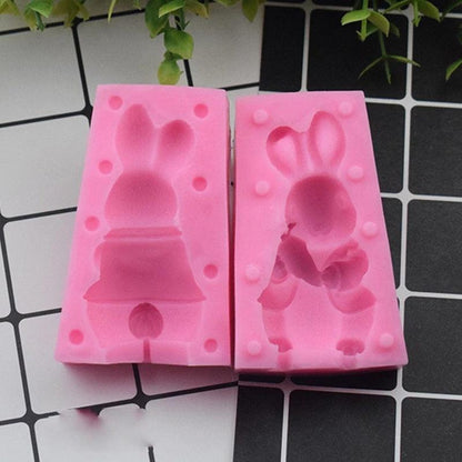 Cute Carrot Rabbit Candle Mould Candles Moulds