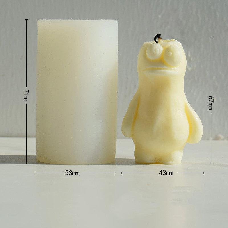Cute and Quirky Monster Candle Mould for Fun and Unique Candles Candles Moulds
