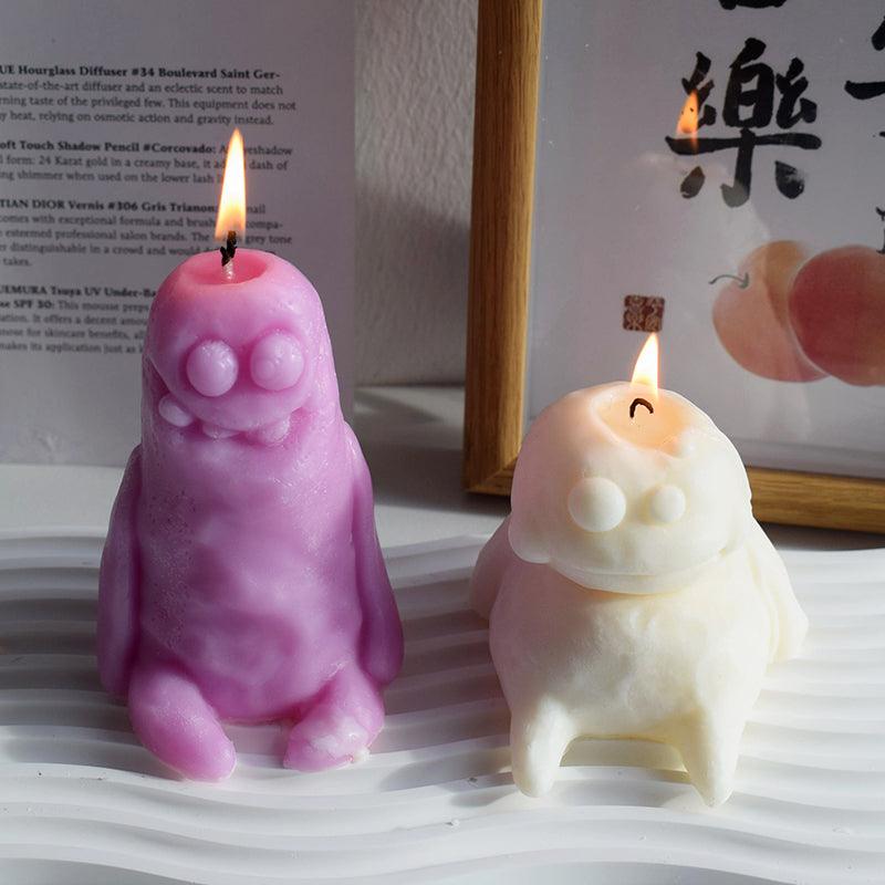 Cute and Quirky Monster Candle Mould for Fun and Unique Candles Candles Moulds