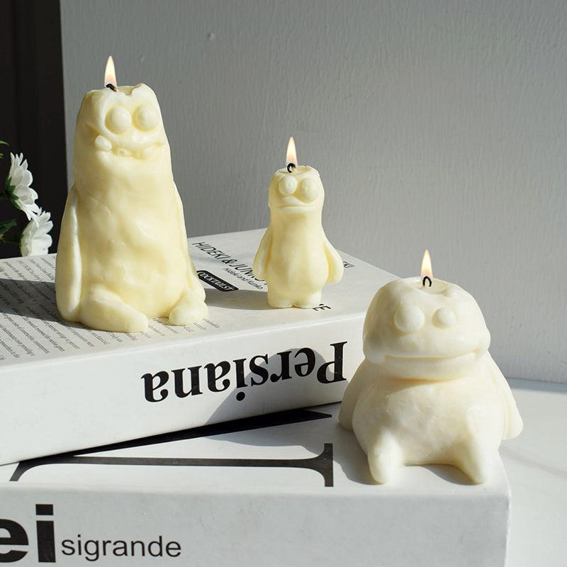 Cute and Quirky Monster Candle Mould for Fun and Unique Candles Candles Moulds