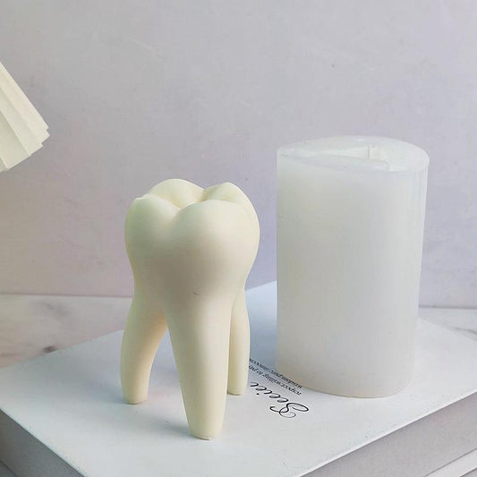 DIY Large Tooth Candle Silicone Mould Candles Moulds