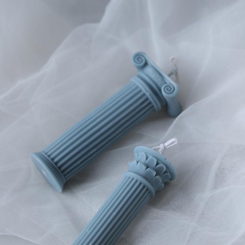 DIY Roman Column Candle Silicone Mould Candles Moulds