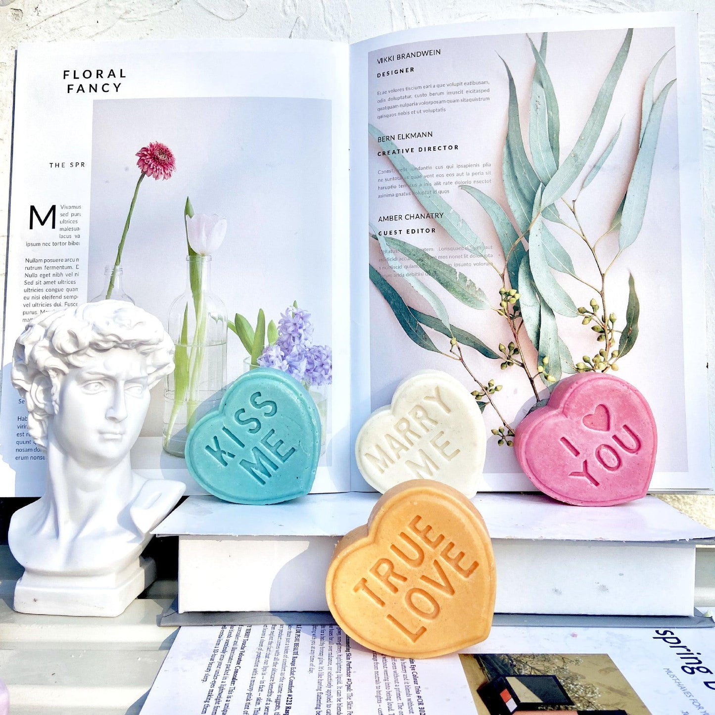 Design Custom Love-Themed Candles: DIY Valentine's Day Silicone Candle Mould Candles Moulds