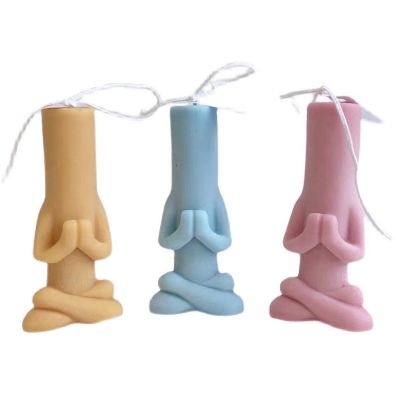 Divine Prayers - Two Hands Praying Scented Candle Mould Candles Moulds