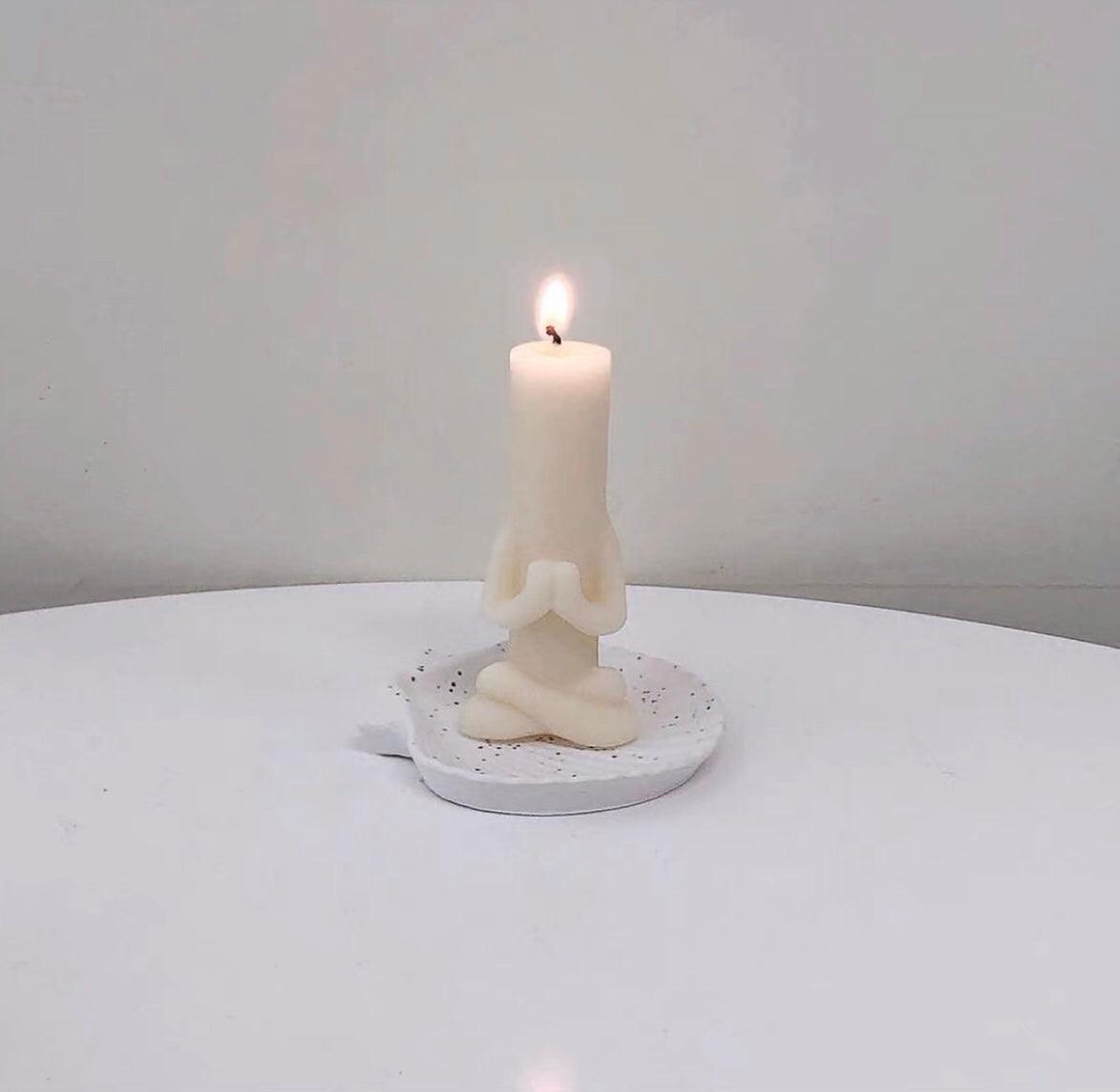 Divine Prayers - Two Hands Praying Scented Candle Mould Candles Moulds