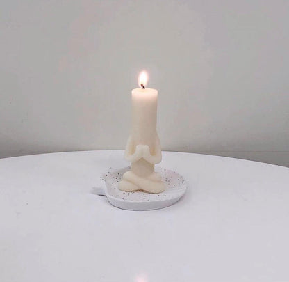 Divine Prayers - Two Hands Praying Scented Candle Mould Candles Moulds