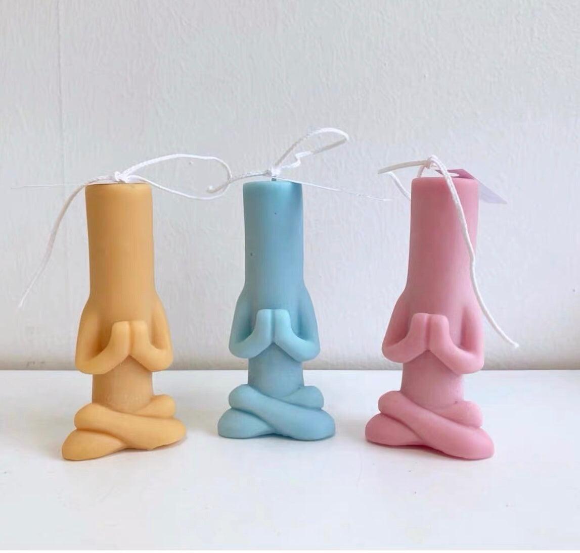 Divine Prayers - Two Hands Praying Scented Candle Mould Candles Moulds
