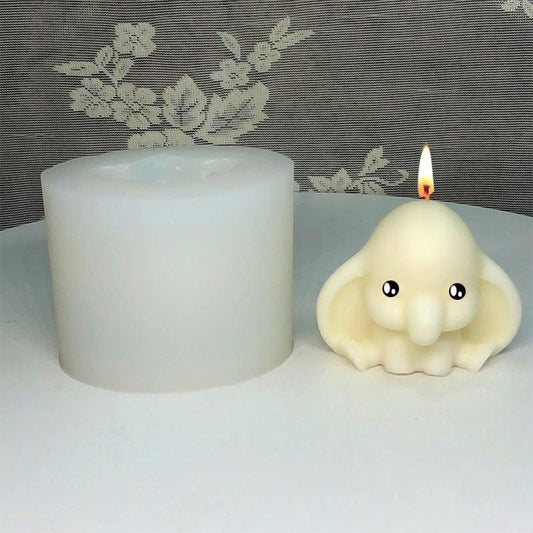 Diy Baby Elephant Candle Silicone Mould Candles Moulds