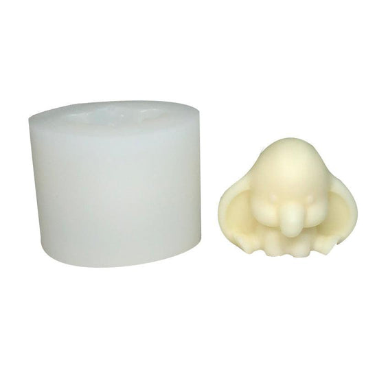Diy Baby Elephant Candle Silicone Mould Candles Moulds