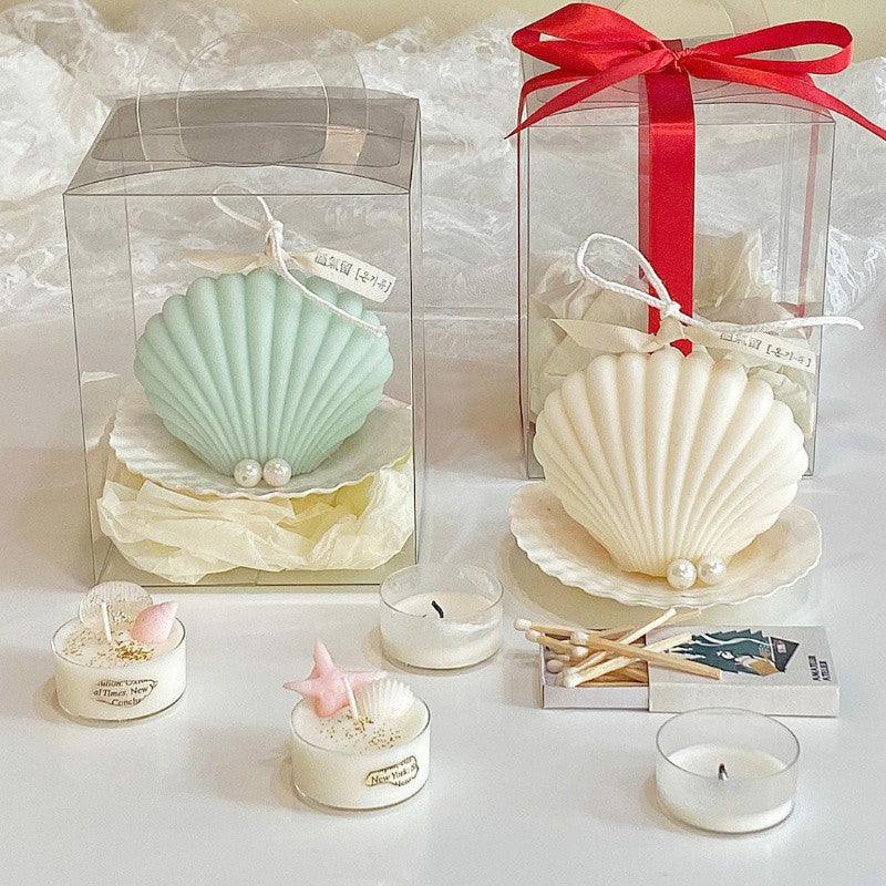 Diy Handmade Shell Candle Mould Plastic Acrylic Mould Candles Moulds