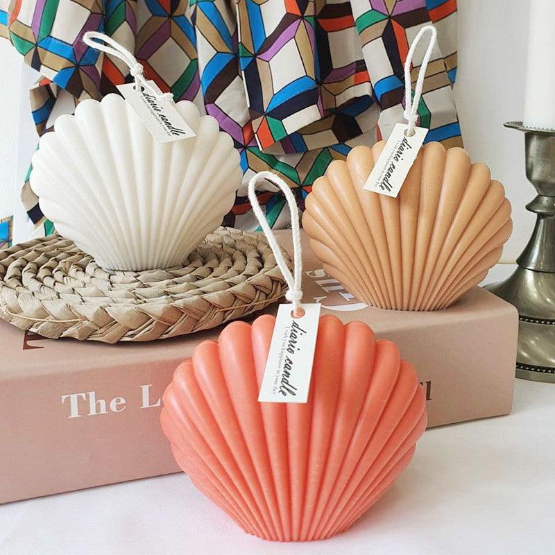 Diy Handmade Shell Candle Mould Plastic Acrylic Mould Candles Moulds