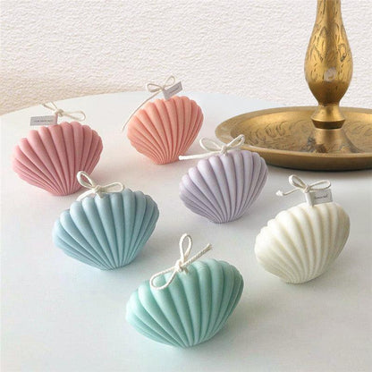 Diy Handmade Shell Candle Mould Plastic Acrylic Mould Candles Moulds