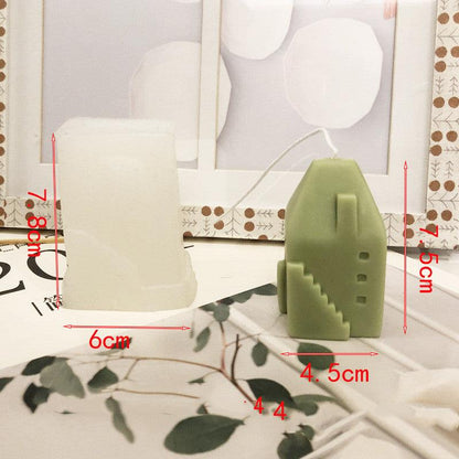 Diy Acrylic House Candle Mould
