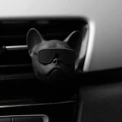 Dog wearing glasses Candle Mould Bulldog silicone candle Mould Candles Moulds