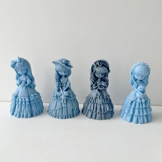 Doll Up Your Candle Collection: Create Unique Doll Ornament Candles with a Silicone Mould Candles Moulds