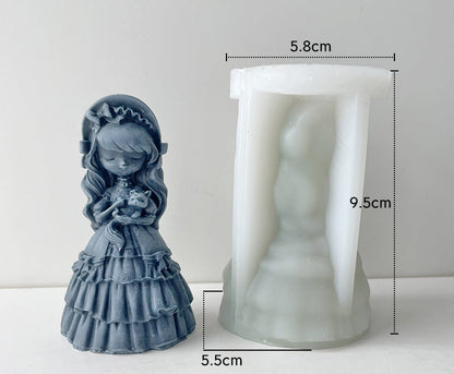 Doll Up Your Candle Collection: Create Unique Doll Ornament Candles with a Silicone Mould Candles Moulds