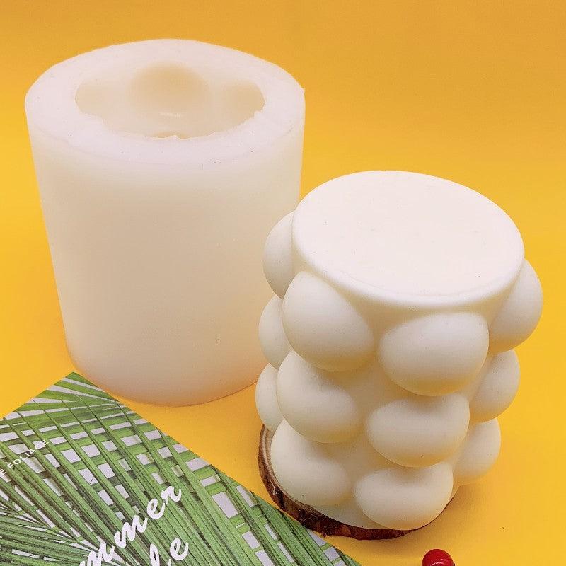Dot Ball Column Aroma Candle Silicone Mould Candles Moulds