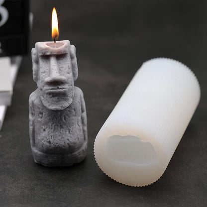 Easter Island Statue Candle Mould Candles Moulds