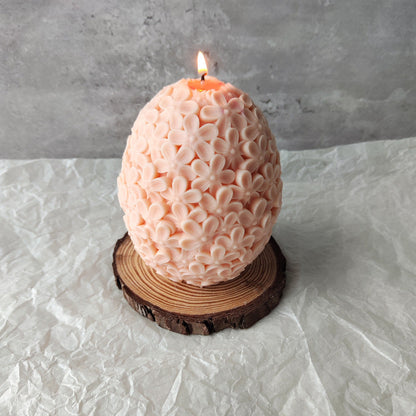 Floral Easter Egg Candle Mould Candles Moulds