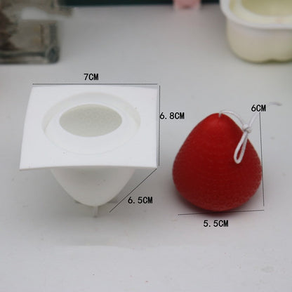 Fruit-Shaped Silicone Candle Moulds for Creative Home Décor Candles Moulds