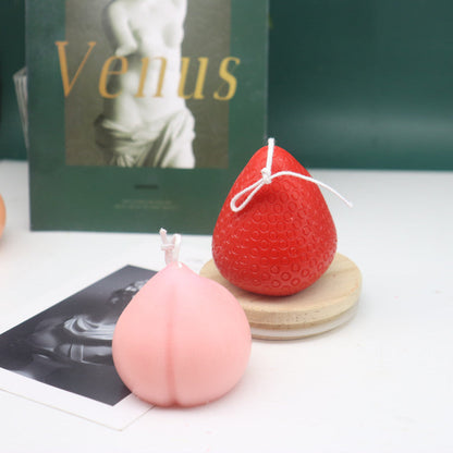 Fruit-Shaped Silicone Candle Moulds for Creative Home Décor Candles Moulds