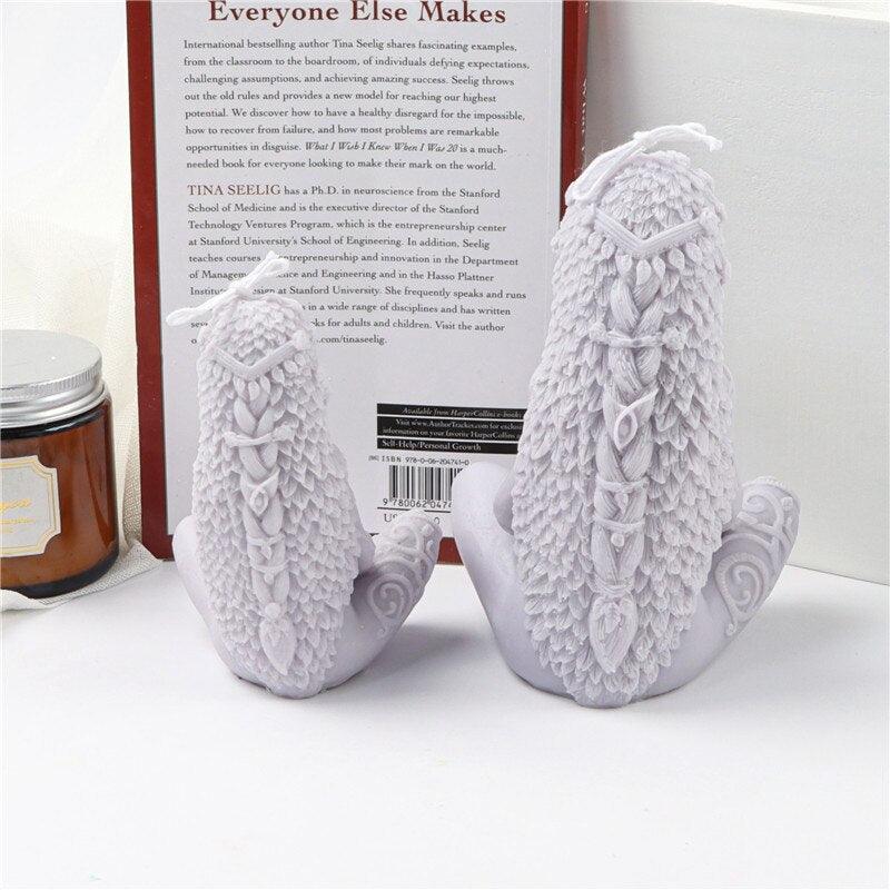 Gaia Mother Earth Silicone Candle Mould Candles Moulds